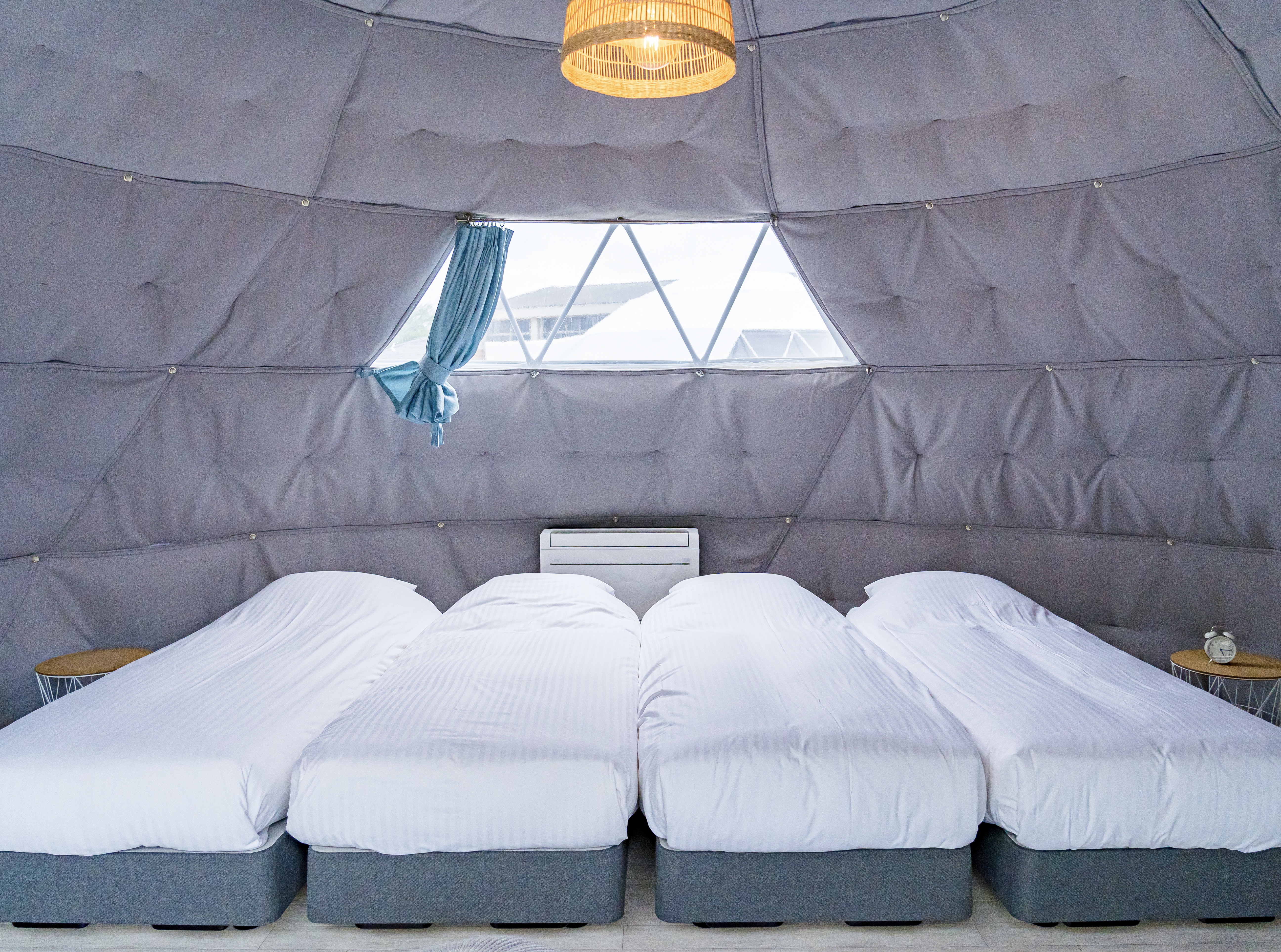 サウナ付きドームテント1