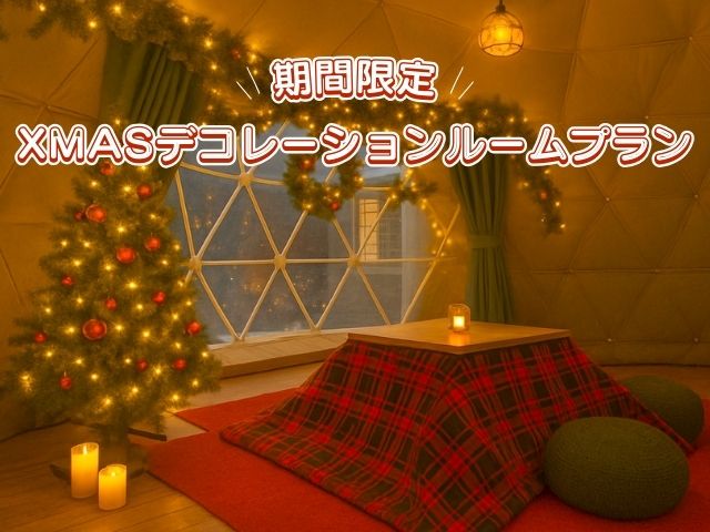 ★12月1日~25日限定★ クリスマスプランのご案内